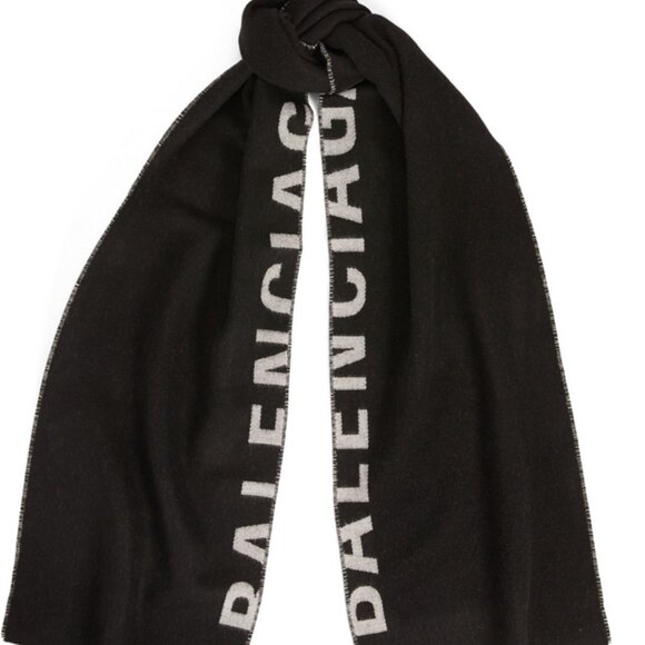 BALENCIAGA WOOL SCARF - Picture 2 of 15